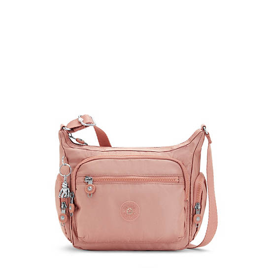 Kipling Gabbie Small Metallic Crossbodytassen Roze | België 2073TC